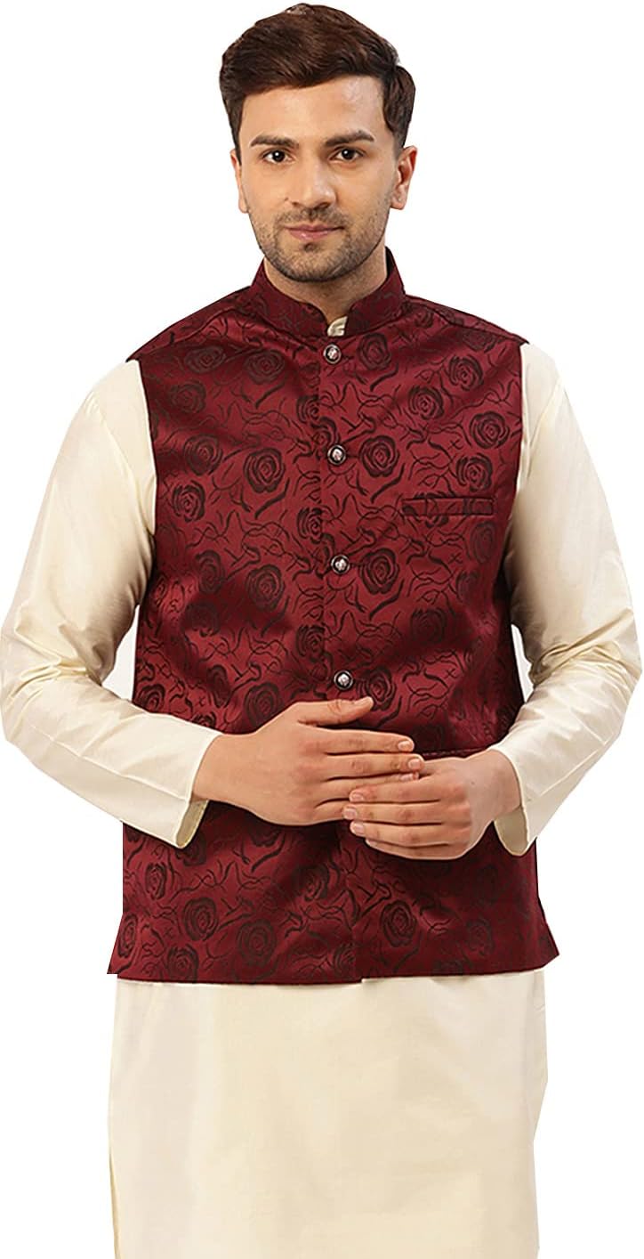 Жилет Неру поверх курты